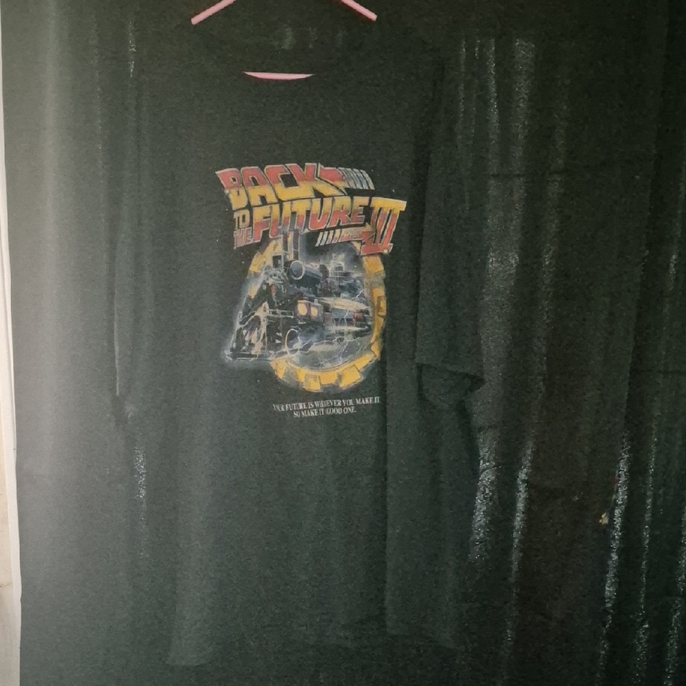 Back to the Future Part 3 Graphic T-Shirt - Black